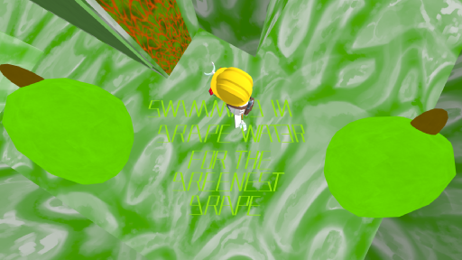 Swimming In Grape Water For The Greenest Grape