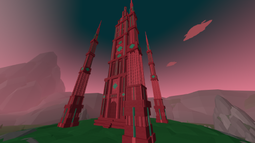 Ruby Aztec Tower