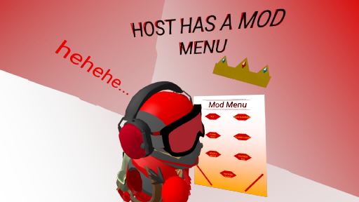 Host has a MOD MENU (Added player powers + SECRET POWER)